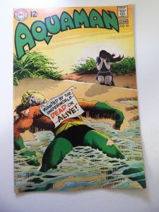 Aquaman #45 (1969) VG+ Condition centerfold detached at one staple