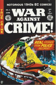 WAR AGAINST CRIME #3, VF/NM, 2000, EC, Johnny Craig, Feldstein