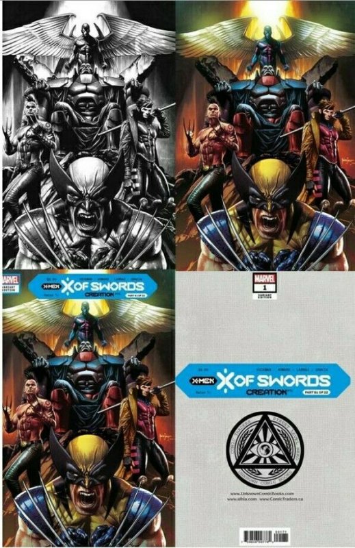 ? X of Swords Creation #1 Mico Suayan Variant ? X-Men wolverine