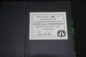 1994 Wildcats Compendium Numbered and Signed by Brandon Choi VF-NM