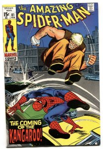 Amazing Spider-Man #81 1970- Kangaroo- Marvel Comics NM-