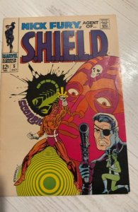 Nick Fury, Agent of SHIELD #5 (1968)Scorpios key Steranko art