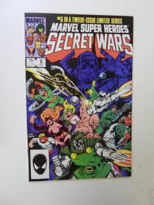Marvel Super Heroes Secret Wars #6 (1984) VF+ condition