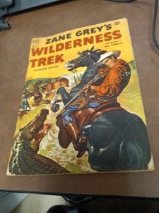 Zane Grey's WILDERNESS TREK DELL FOUR COLOR COMICS #333, golden age 1951 western