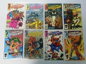 Amazing Spider-Man Lot, From:#253-297, 31 Different Avg 7.0, 6.0-8.0 (1984-1988)