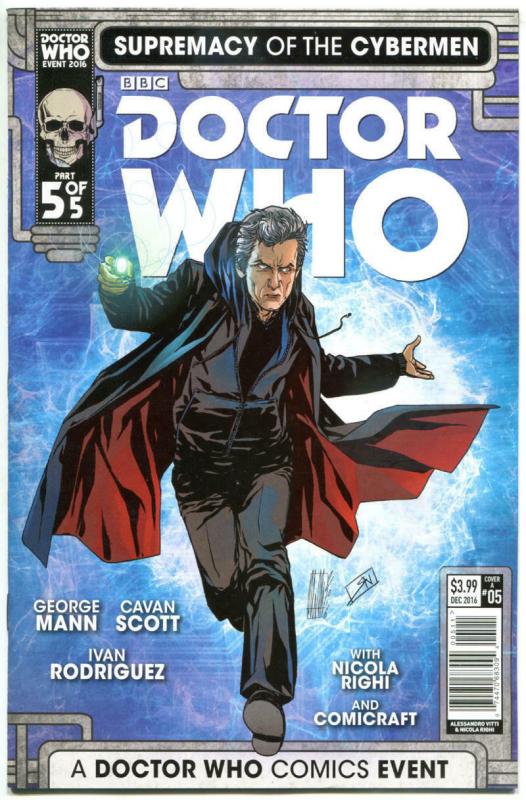 DOCTOR WHO Supremacy of the CYBERMEN 5 A, NM, Tardis, 2016, 1st,more DW in store