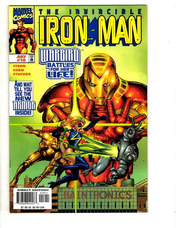 Lot Of 11 Iron Man Marvel Comic Books # 11 12 13 14 15 16 (2) 17 18 19 20 CR41