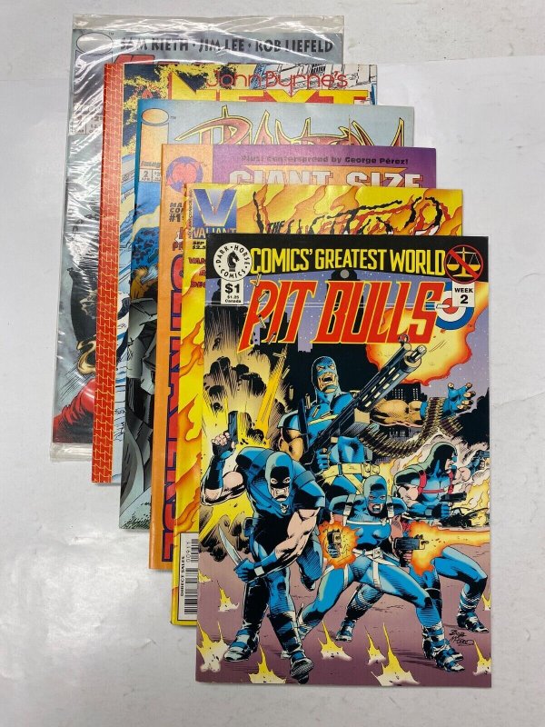 6 IMAGE comic books Darker Image Next Men Phantom Force Giant Mantra 13 KM32