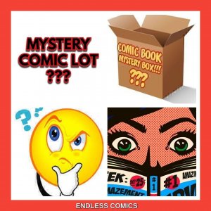 Mystery Box??? Comic Lot of (25) All Mixed Titles - !!!!! GREAT DEAL !!!!!