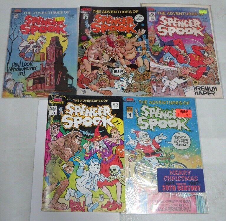 ADVENTURES OF SPENCER SPOOK (1986 ACE) 1-6 (yes all six, only 1-5 picured)