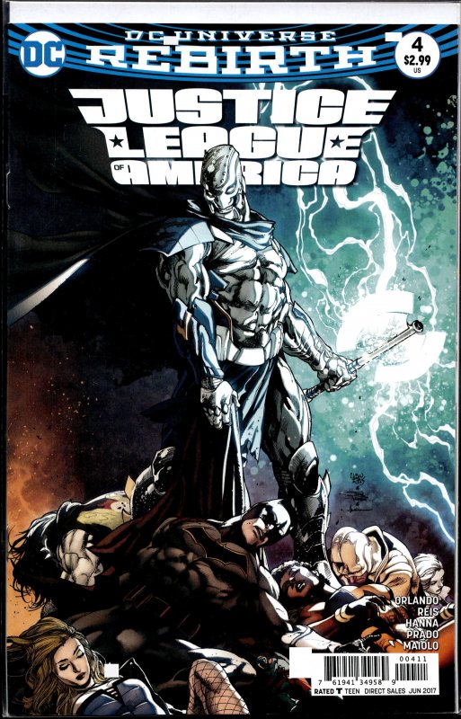 Justice League of America #4 (2017) Justice League