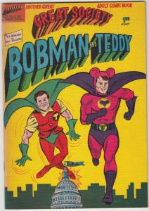 Bob and Teddy Great Society #1 (Jan-66) VF/NM High-Grade Bobby Kennedy, Ted K...