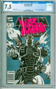 Iron Man #282 (1992) CGC 7.5! small crack bottom of slab