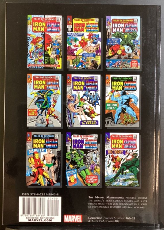 Marvel Masterworks Invincible Iron Man Vol 3 TPB Stan Lee, Heck, Colan - 2014