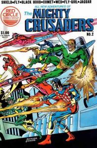 All New Adventures of the Mighty Crusaders #2 VG ; Red Circle | low grade comic