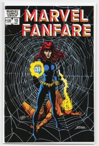 Marvel Fanfare #10 (1983) Black Widow