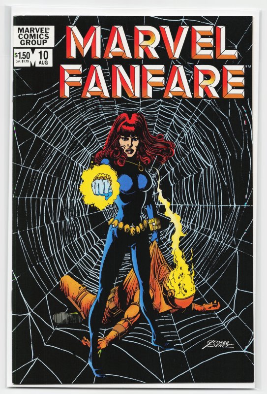 Marvel Fanfare #10 (1983) Black Widow