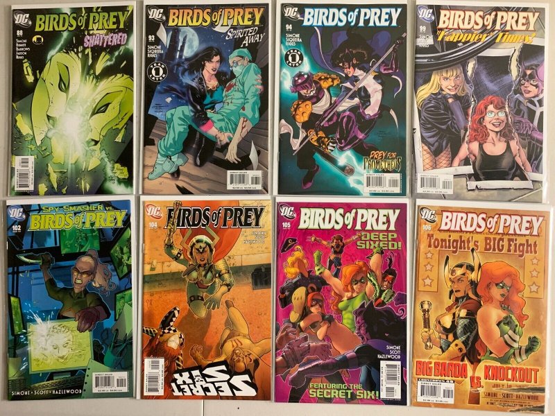 Birds of Prey comics lot #2-115 51 diff avg 7.0 (1999-2008)