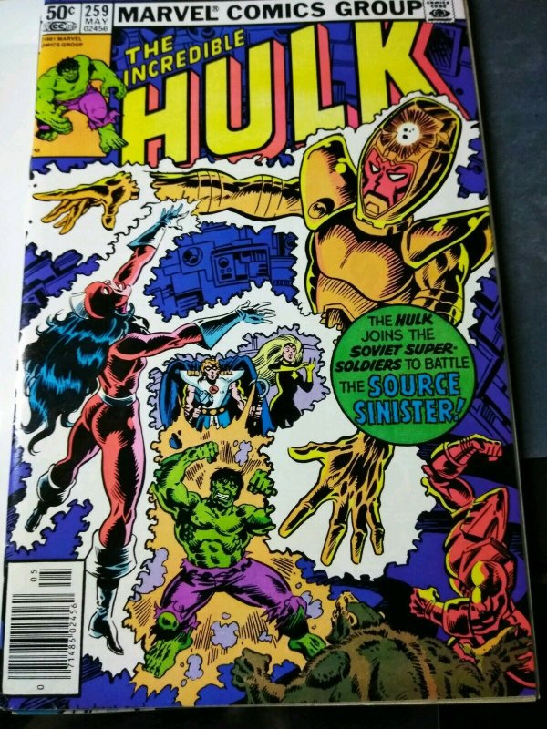 The Incredible Hulk #259, #269 & #279 (May 1981, Marvel) Beautiful High Grade!