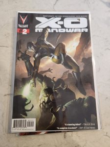 X-O Manowar #2 Cover A - Jelena Kevic Djurdjevic (2012)