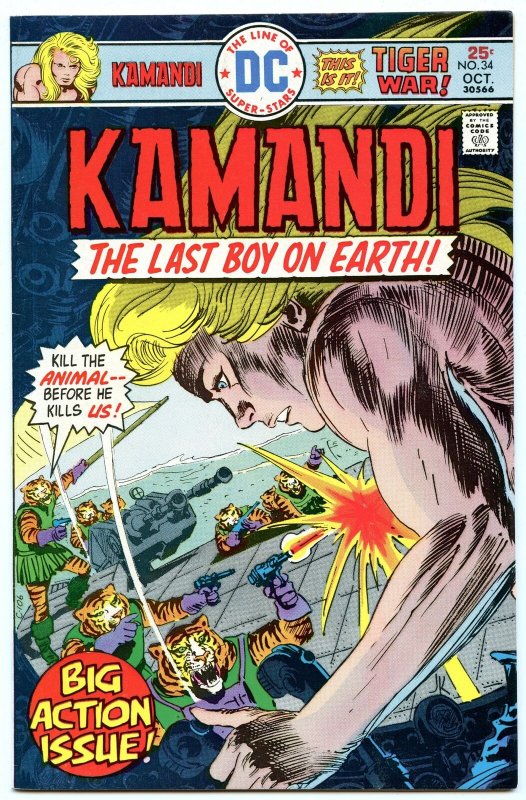 Kamandi 34 Oct 1975 VF-NM (9.0)