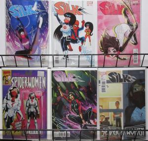 Silk (Marvel v2 2016)  Variant Cover Lot of 6Diff Hembeck Babs Campbell Chen