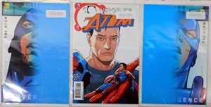 Convergence Atom Lot 3 #1, 2 B, 2 B 2015 DC 9.4 Var Atom 1st Print Comic Books