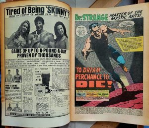 DOCTOR STRANGE #170 VG+ (Marvel 1968) First Cover NIGHTMARE 12-cent Cover ADKINS