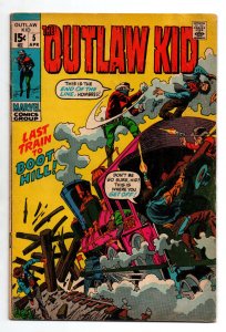 Outlaw Kid #5 - Western - Marvel - 1971 - VG