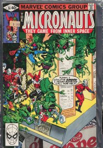 Micronauts #20 Direct Edition (1980) Micronauts