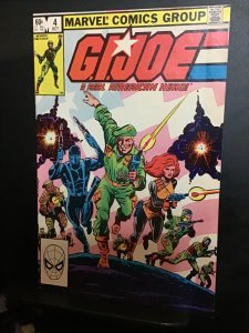 G.I. Joe: A Real American Hero #4 (1982) high-grade 4th issue key! VF/NM Wow