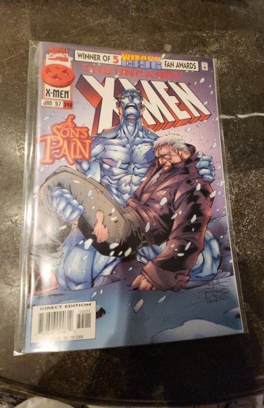 The uncanny x-men #340