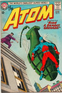 Atom #10 - Hand Grenade Cover - (Grade 6.5) 1964