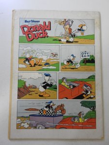 Donald Duck #37 (1954) GD Condition centerfold detached, rust on staples