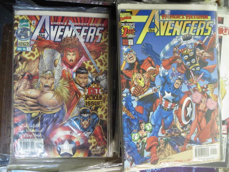 AVENGERS Starter Lot 110 comics 1997-2008 Busiek PerezBendis Davis Johns WYSIWYG