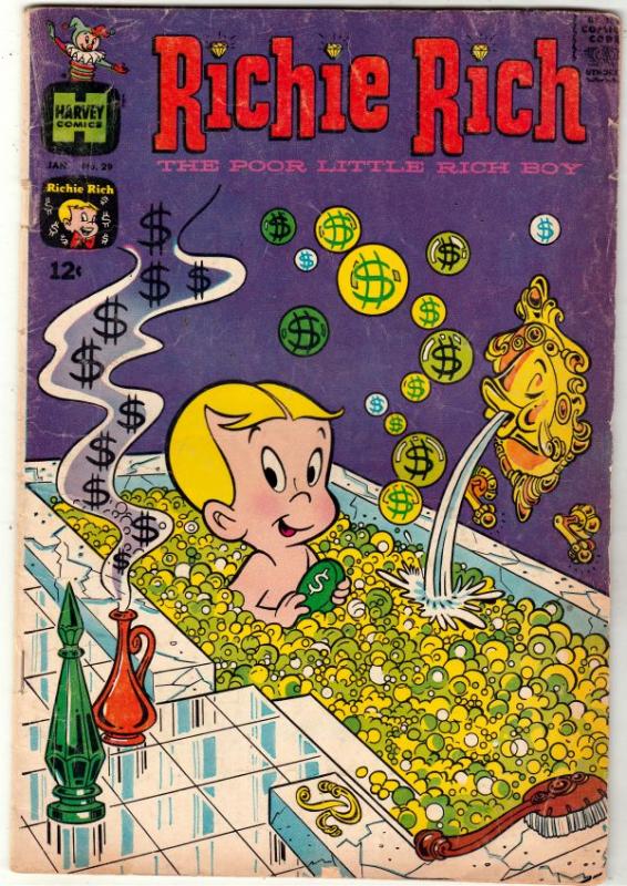 Richie Rich #29 (Jan-65) VG+ Affordable-Grade Richie Rich