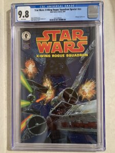 Star Wars X-Wing Rogue Squadron Special CGC 9.8 WHITE Pgs Dark Horse 1995 HTF