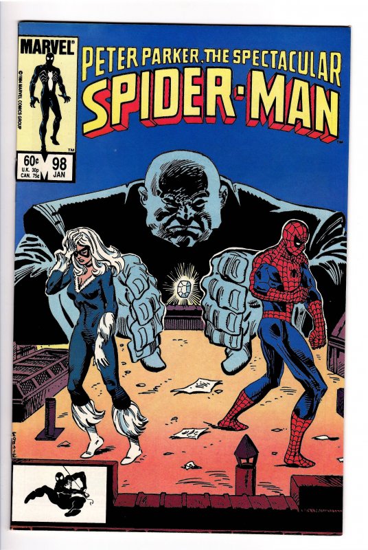 The Spectacular Spider-Man #98 (1985);1st APP SPOT  SPIDERVERSE 2!