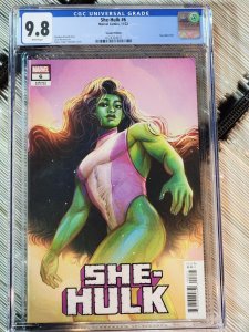 CGC 9.8 She Hulk #6 Edge Variant Comic Book 2022 - Marvel