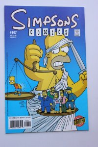 Simpsons Comics #107 (2005) The Simpsons NM