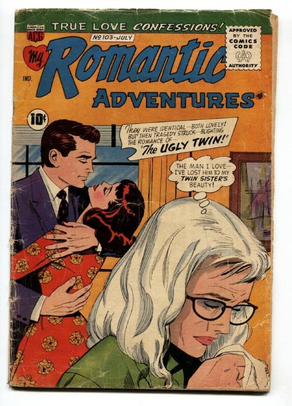 My Romantic Adventures #103 1959-ACG-The Ugly Twin-Romance comic