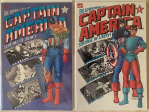 ADVENTURES OF CAPTAIN AMERICA 1-4 + CAPTAIN AMERICA: LIVING LEGEND 1-4 | VF/NM