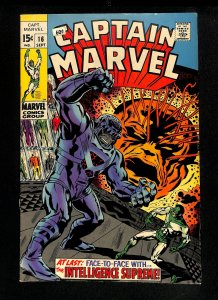 Captain Marvel (1968) #16 1st New Costume!