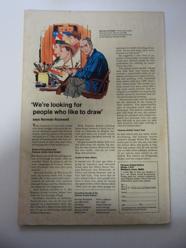 Marvel Super-Heroes #19 (1969) VG Condition 3/4 spine split