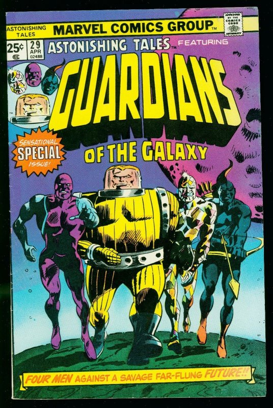 ASTONISHING TALES #29 1975-1st GUARDIANS OF THE GALAXY (reprint) HOT BOOK FN/VF 