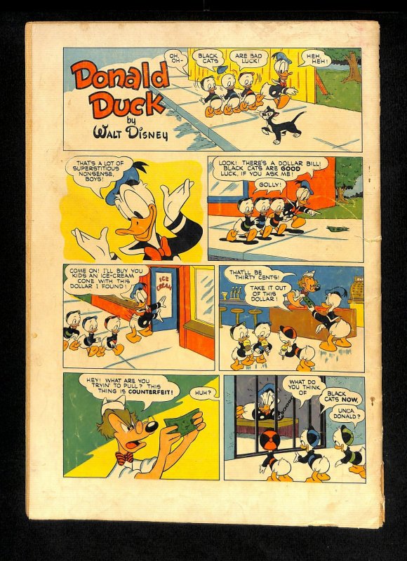Four Color #328 Carl Barks Art Donald Duck!