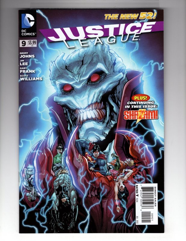 Justice League #9 Variant Cover (2012)    / ID#07