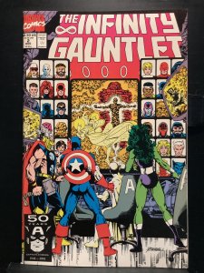 The Infinity Gauntlet #2 Direct Edition (1991)