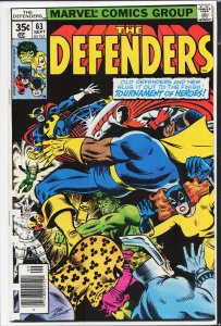 The Defenders #63 (1978) The Defenders