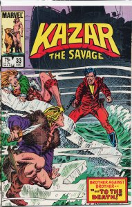 Ka-Zar the Savage #33 (1984) Ka-Zar